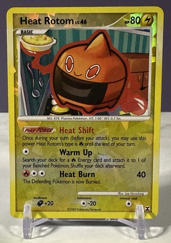 Carta tcg heat rotom rt3 - carta,