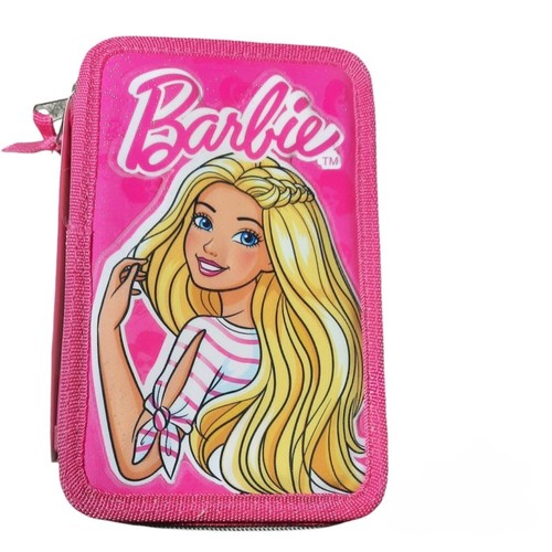 Astuccio scuola zip barbie - scuola,