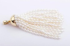 Ciondolo nappa oro giallo 750