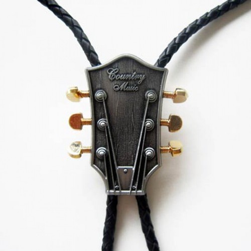 Bolo tie testa chitarra 24 - chitarra,