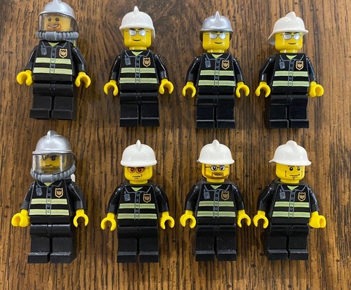 Lotto minifigure vigili - di,