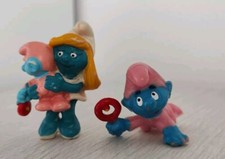 Puffetta E Baby Puffo Anni 80