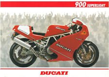 Prospectus DUCATI SUPERLIGHT 900 Brochure Catalogue Prospekt FRANCAIS Ital Allem
