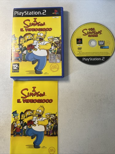 Simpson videogioco ps2 - simpson,