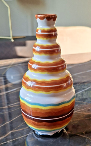 Bottiglia ceramica maiolica - ceramica,