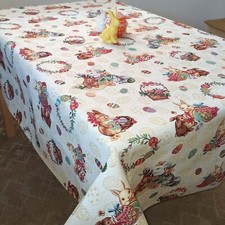 Tovaglia pasquale con uova