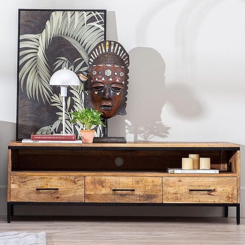 Porta industrial vintage - tv,
