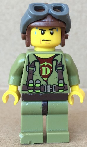 Lego minifigure dino hero - -,