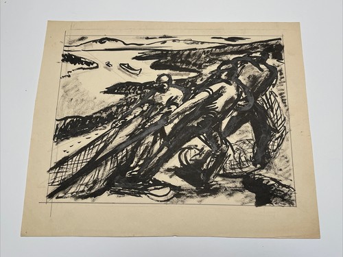 Antico dipinto cain - antico,