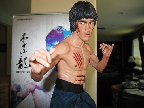 Statua enterbay bruce - bruce, lee