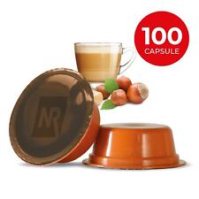 100 Capsule Cialde Caffe Compatibili LAVAZZA A MODO MIO Cappuccino Nocciola 