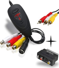 Video Grabber 2025: Convertitore VHS in Digitale USB 2.0 Con SCART E RCA – per V