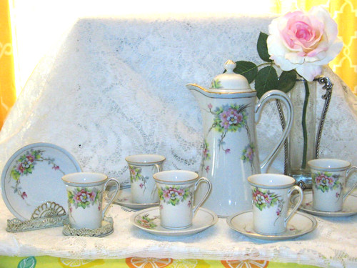 Set caffè tè vintage - set, caffè/tè