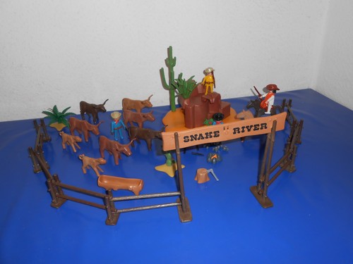 Playmobil longhorn bovino - longhorn,