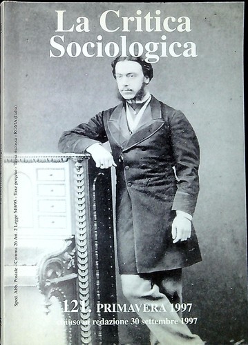 Critica sociologica 121 - critica,