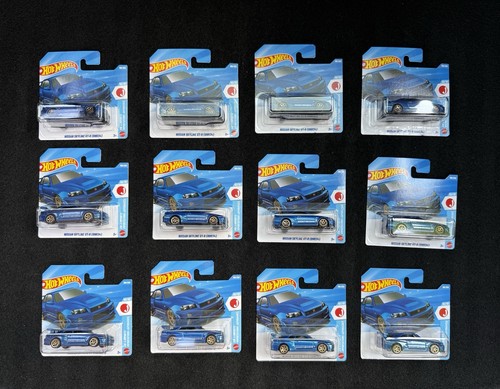 12x hot wheels nissan skyline - nissan,