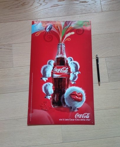 Tabella latta coca - tabella, in