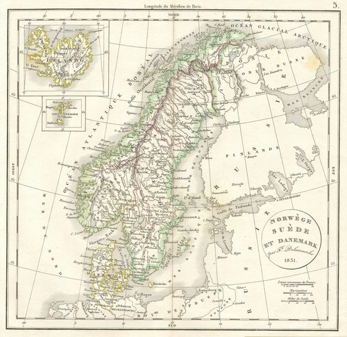 1831 delamarche mappa - delamarche, di