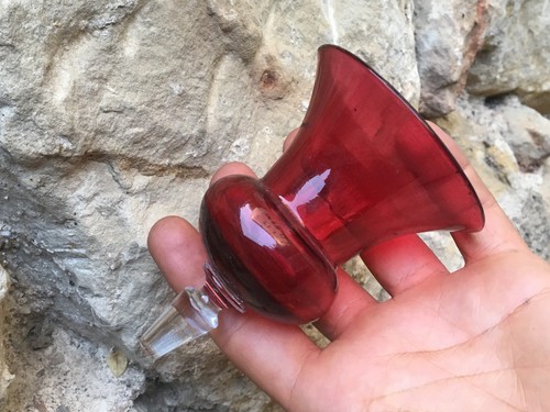 Lampada notte vetro - da, sangue