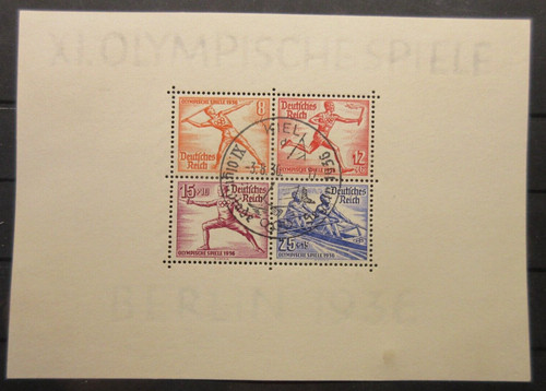 Germania scott foglio - foglio, b92