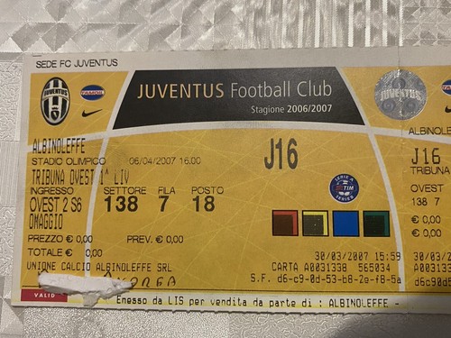Juventus albinoleffe biglietto - juventus-albinoleffe,