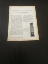 1903 NUOVA LUCE LAMPADE HEWITT LAMPADINA ANTICA BRITISH WESTINGHOUSE CO. EPOCA