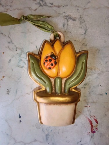 Formella tulipano giallo - ,