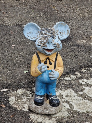 Topo gigio cemento giardino - topo, da