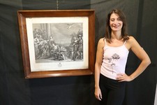 acquaforte 1813 suicidio Didone Guercino Balestra Battisti Pagani antica