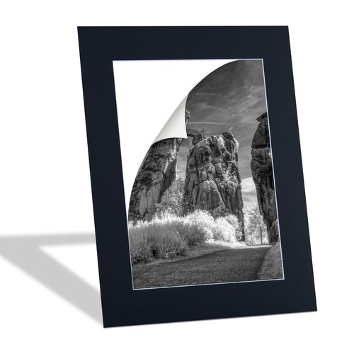Passepartout misura nero - passepartout, su