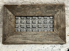 Antico stampo in latta per