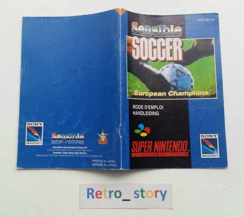 Super nintendo snes sensible - nintendo,