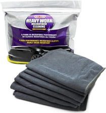 HEAVY WORK, 6 panni in microfibra ad elevata resistenza all'usura - MaFra 0594