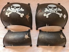 Lego Duplo nave dei pirati set 7880, 54861, 54862, vele nere, black boat sail