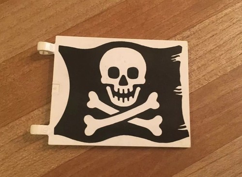 Lego flag con teschio e - x, 4