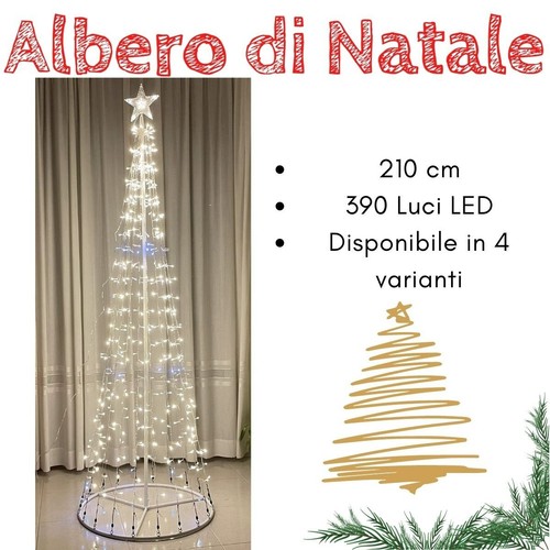 Albero natale luminoso a - luminoso,