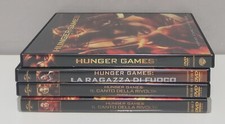 Hunger Games Serie completa 4 Dvd ragazza di fuoco canto della rivolta 1 2