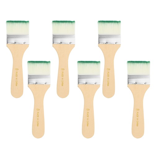 Set painting brushes - set,