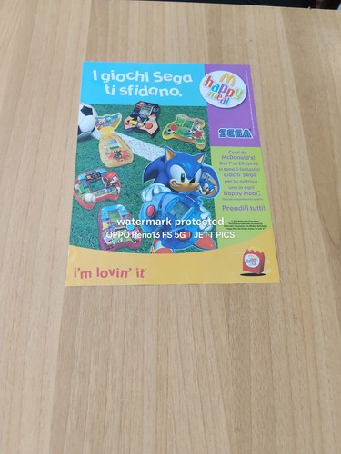 2005 giochi sega mcdonald s - giochi,