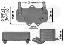 Radiatore olio radiatore con accessori adatto per Opel Corsa D S07 1.3
