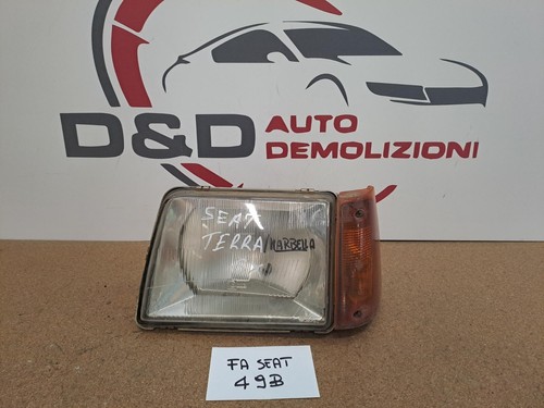 Faro fanale anteriore seat - faro,