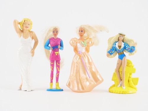 Lot figurines vintage - 4, barbie