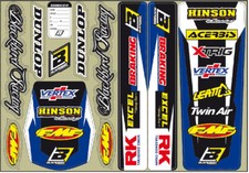 KIT FOGLIO ADESIVI MOTO