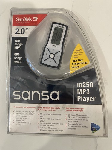 Sandisk sansa m250 - sansa,