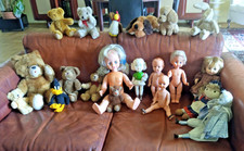 LOTTO DI BAMBOLE E PUPAZZI E ORSETTI  20 PEZZI