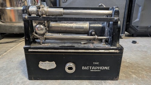 Vintage antico dittafono - antico, "il