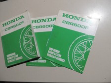 Manuale officina Honda CBR600 F PC19/23 1987-1990 manuale officina