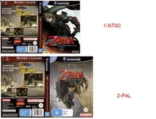 - Custodia artistica ricambio cubo gioco Zelda Twilight Princess solo copertina