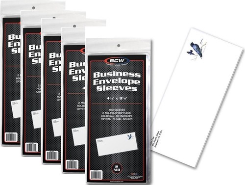 Pack 500 sleeves bcw - pack, of