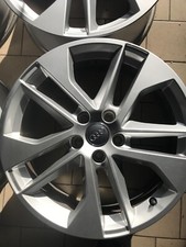 4 CERCHI IN LEGA 18 SEMINUOVI ORIGINALI PER AUDI Q2 A3 GOLF T ROC SLINE SILVER